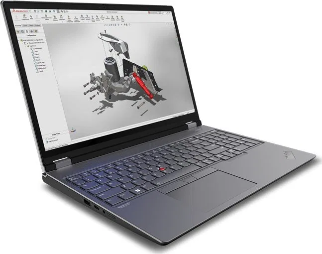 Laptop Lenovo Lenovo ThinkPad P16 Gen 2 21FA - 180deg-Scharnierdesign - Intel Core i9 13980HX / 2.2 GHz - Win 11 Pro - RTX 3500
