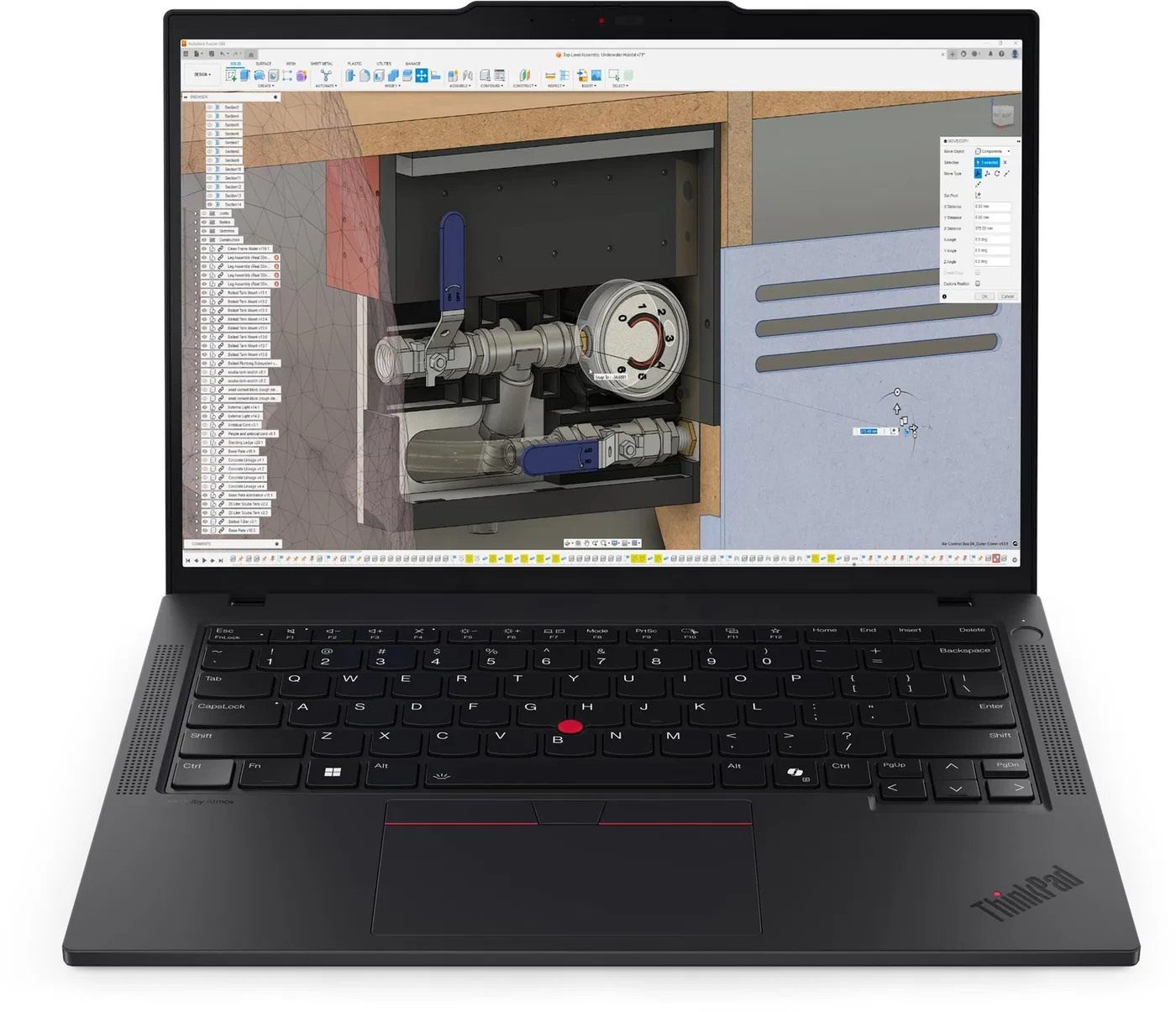 Laptop Lenovo ThinkPad P14s G6 Ryzen AI 9 HX PRO 370 / 96 GB / 2 TB / W11 Pro (21RV0014GE)