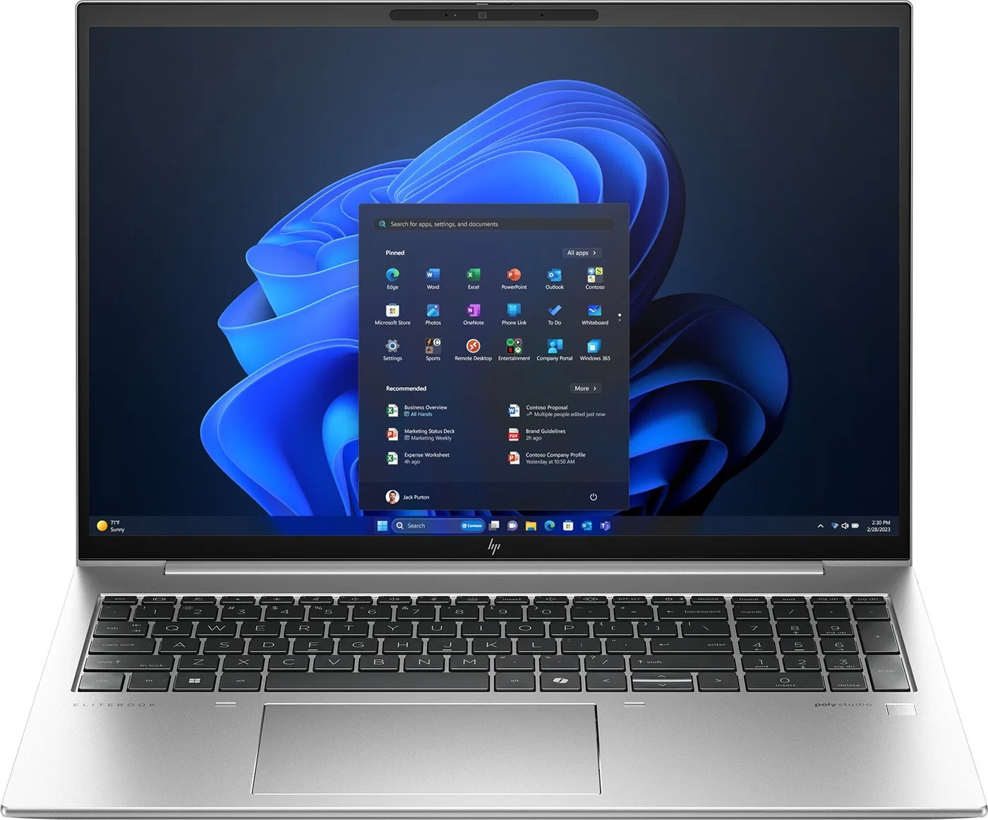 Laptop HP HP EliteBook 860 G11 Notebook - Wolf Pro Security - Intel Core Ultra 7 155H / 1.4 GHz - vPro - Win 11 Pro - Intel Grap