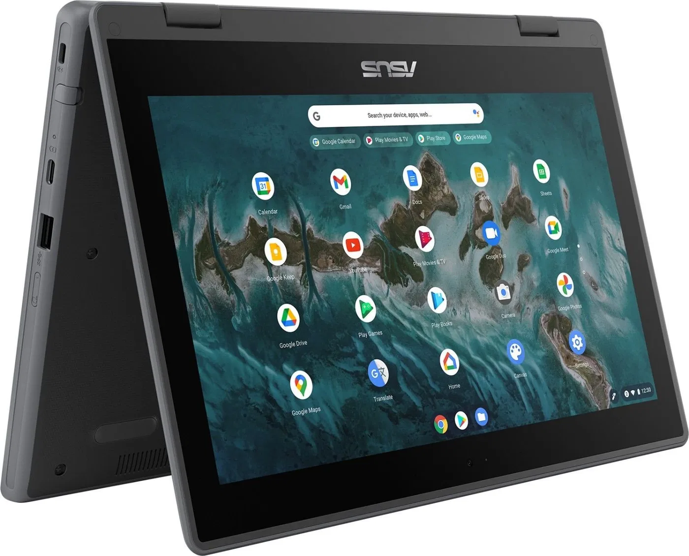 Laptop Asus Chromebook Flip CR1 Celeron N5100 / 8 GB / 64 GB / ChromeOS (CR1100FKA-BP0896)