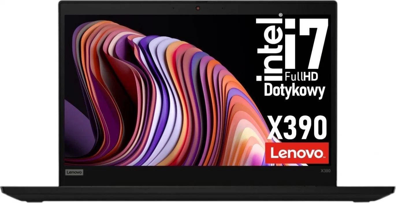 Laptop Lenovo Thinkpad X390 i7-8665U 16GB 512GB SSD NVMe Dotykowy FHD IPS Win11 Pro LTE