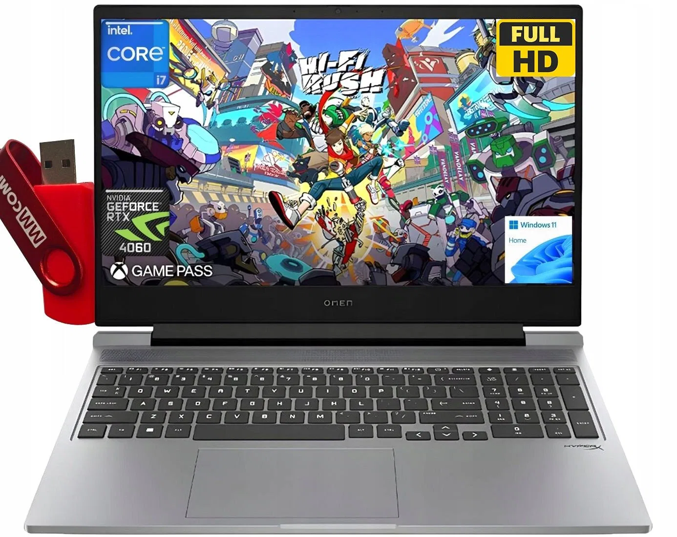Laptop Gamingowy HP Omen 16 i7 Gen14 16GB 2TB 16" 1920x1080 165Hz RTX 4060