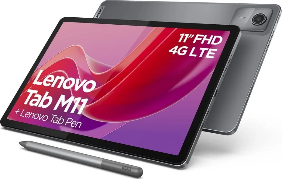 Tablet Lenovo Tab M11 11" 128 GB 4G Szary (ZADB0340SE)