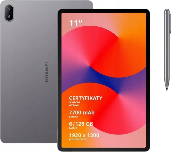 Huawei MatePad SE 11" 6/128GB WiFi 2 Gen + rysik "M-Pen Lite" Stylus