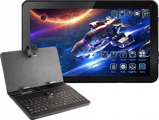 Tablet Overmax Livecore 7032 7" 8 GB czarny + słuchawki + klawiatura
