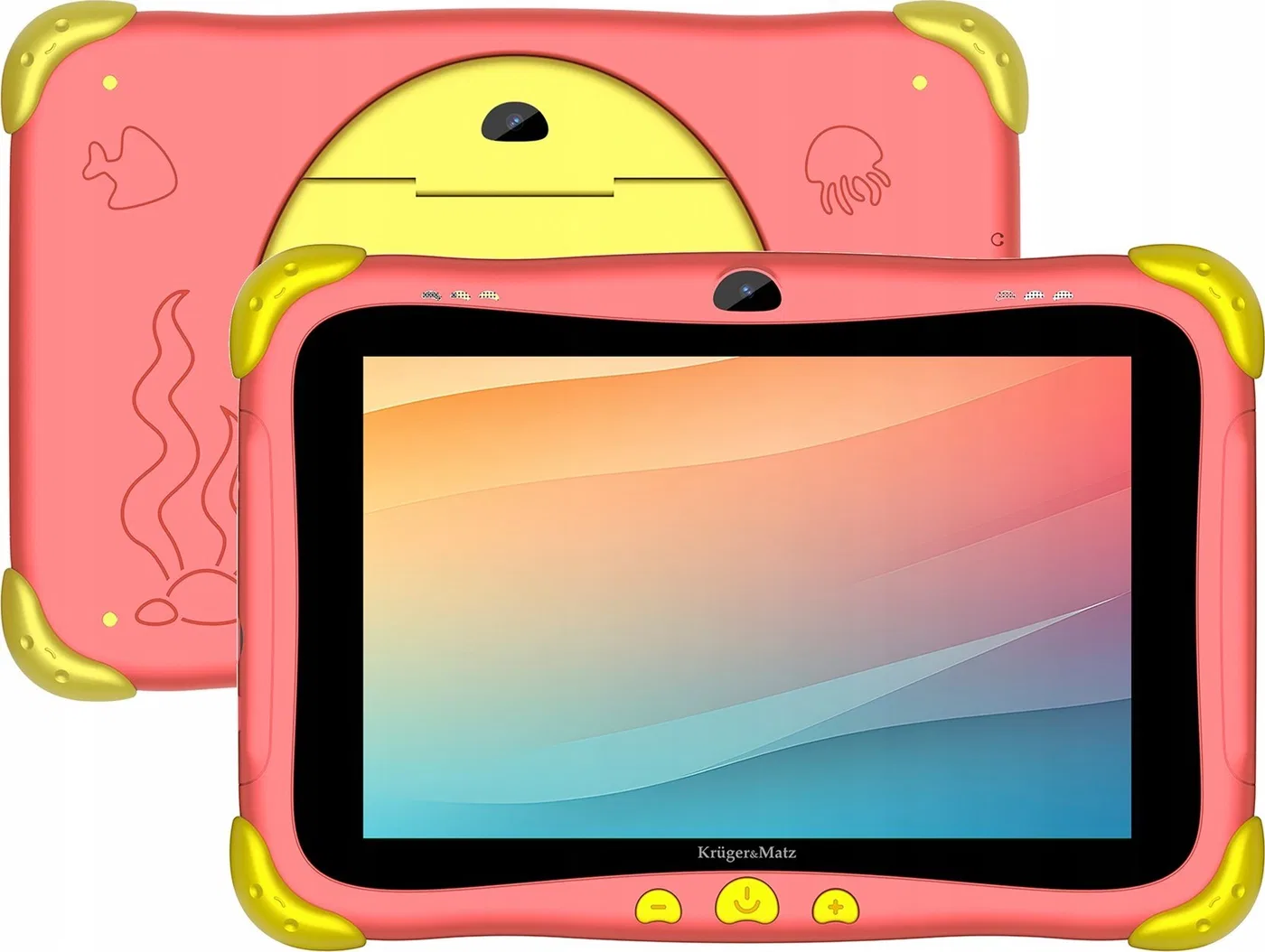Tablet Kruger&Matz Tablet dla dzieci FUN 808 Czerwony