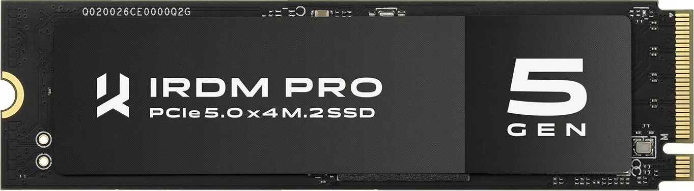 Dysk SSD GoodRam IRDM Pro 2TB M.2 2280 PCI-E x4 Gen5 NVMe (IRP-SSDPR-P54S-2K0-80)