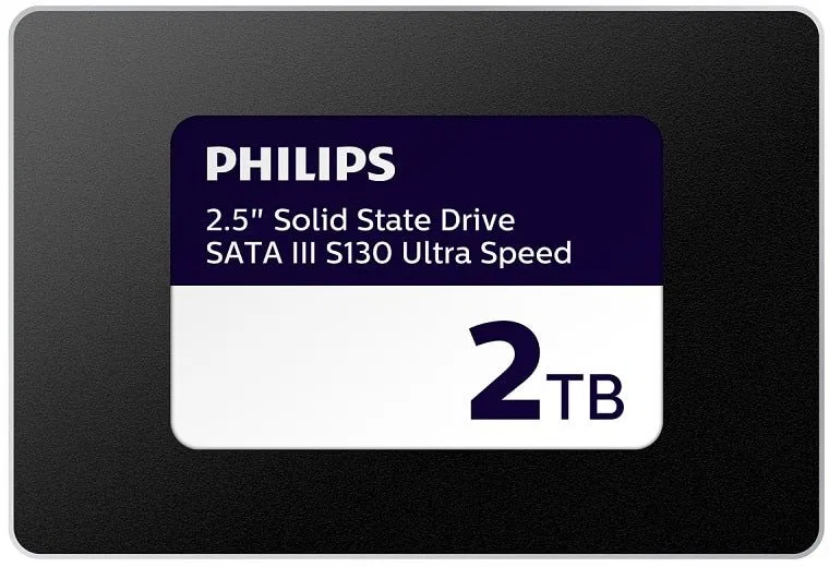 Philips Internal SSD         2TB 2.5  SATA III S130 Ultra Speed