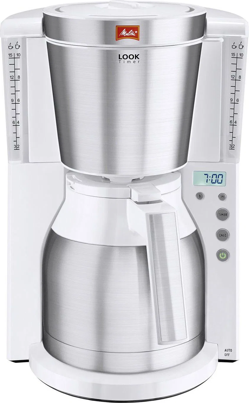 Ekspres przelewowy Melitta Look Therm Timer 1011-15 Biały