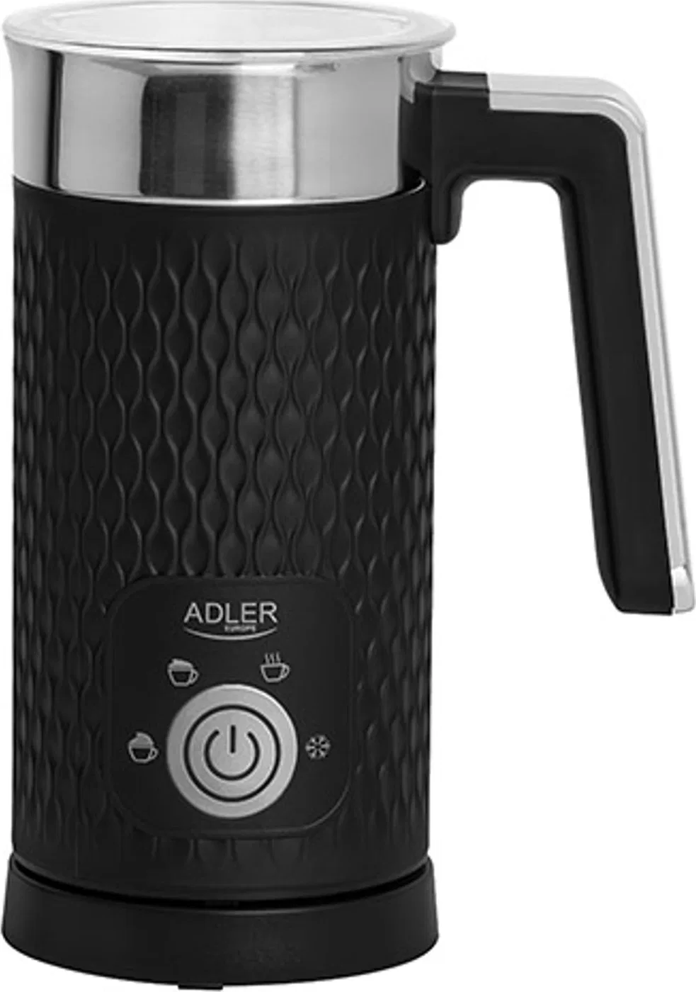 Spieniacz do mleka Adler Czarno-stalowy (AD 4494 black)