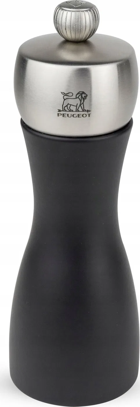 Młynek do soli Fidji, 15 cm czarny mat