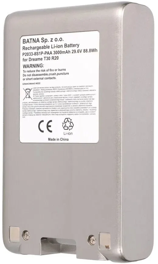 Bateria, akumulator do odkurzacza Dreame T30 R20 21.6V 3000mAh