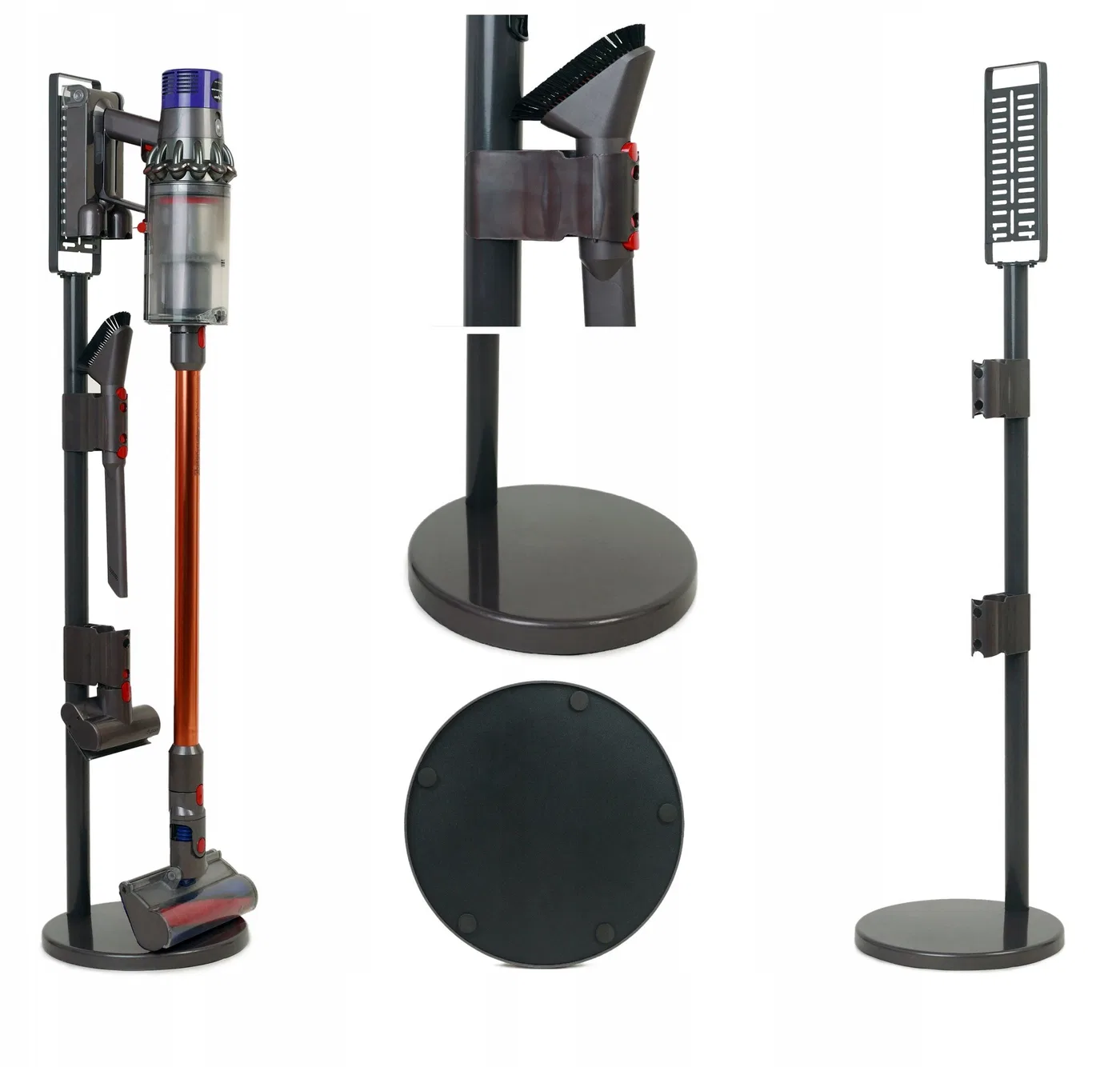 STOJAK DO ODKURZACZA DYSON V6 V7 V8 V10 V11 V12 V15 OKRĄGŁY STYLOWY