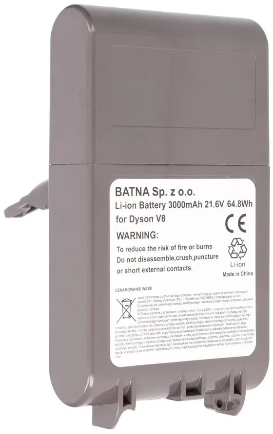 Dyson bateria, akumulator do odkurzacza V8 21.6V 3000mAh