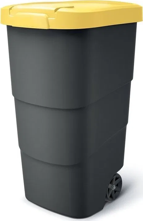 Kosz na śmieci Prosperplast żółty (CEN-80993)