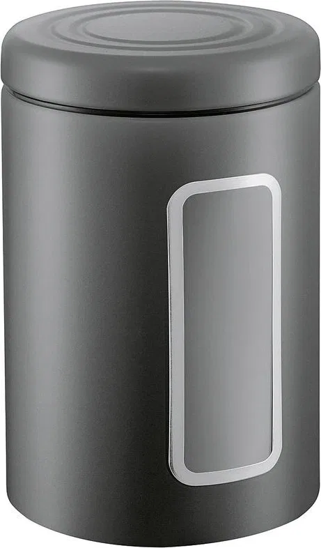 Wesco Pojemnik czarny mat z okienkiem Classic Line 2l