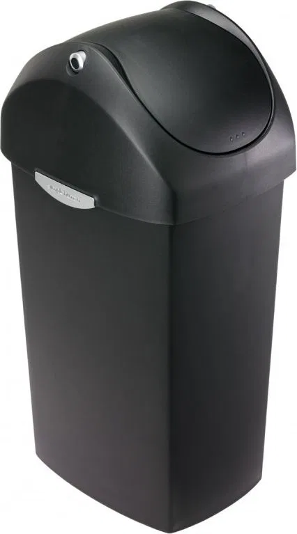 Kosz na śmieci Simplehuman uchylny 40L czarny (CW1336)