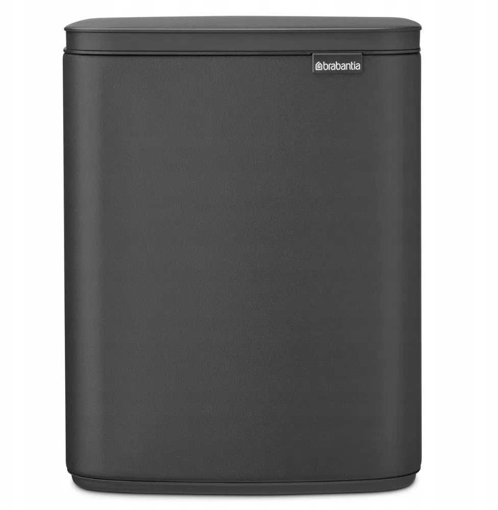 Brabantia BO Mülleimer 12 Liter Matt Infinite Grey