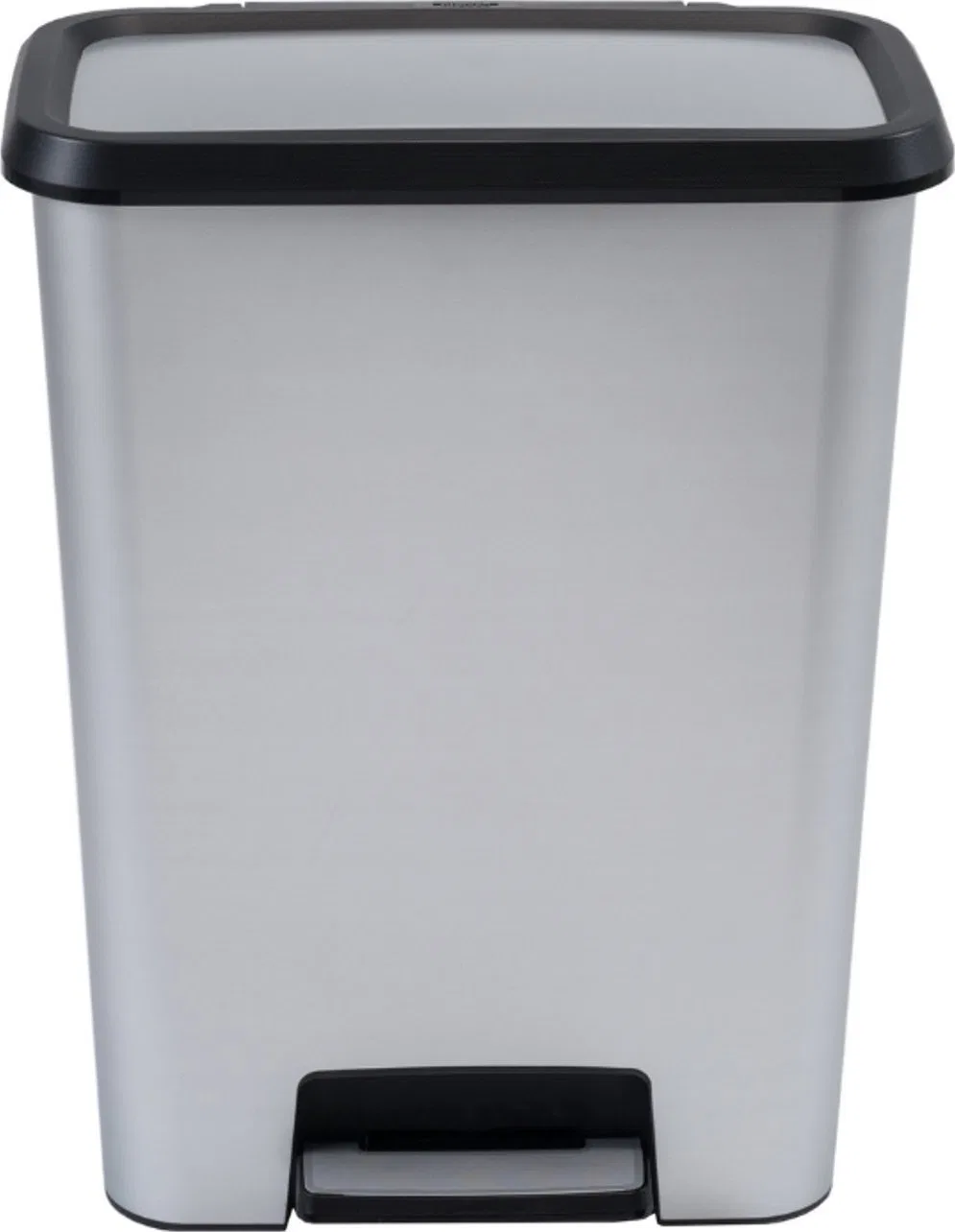 Kosz na śmieci Curver Kosz na śmieci z pedałem Compatta 50L inox