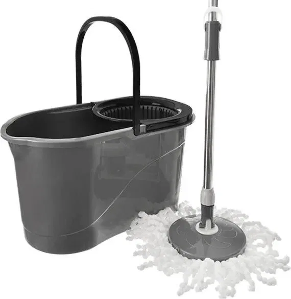 Mop obrotowy z wiadrem 19 l GREY