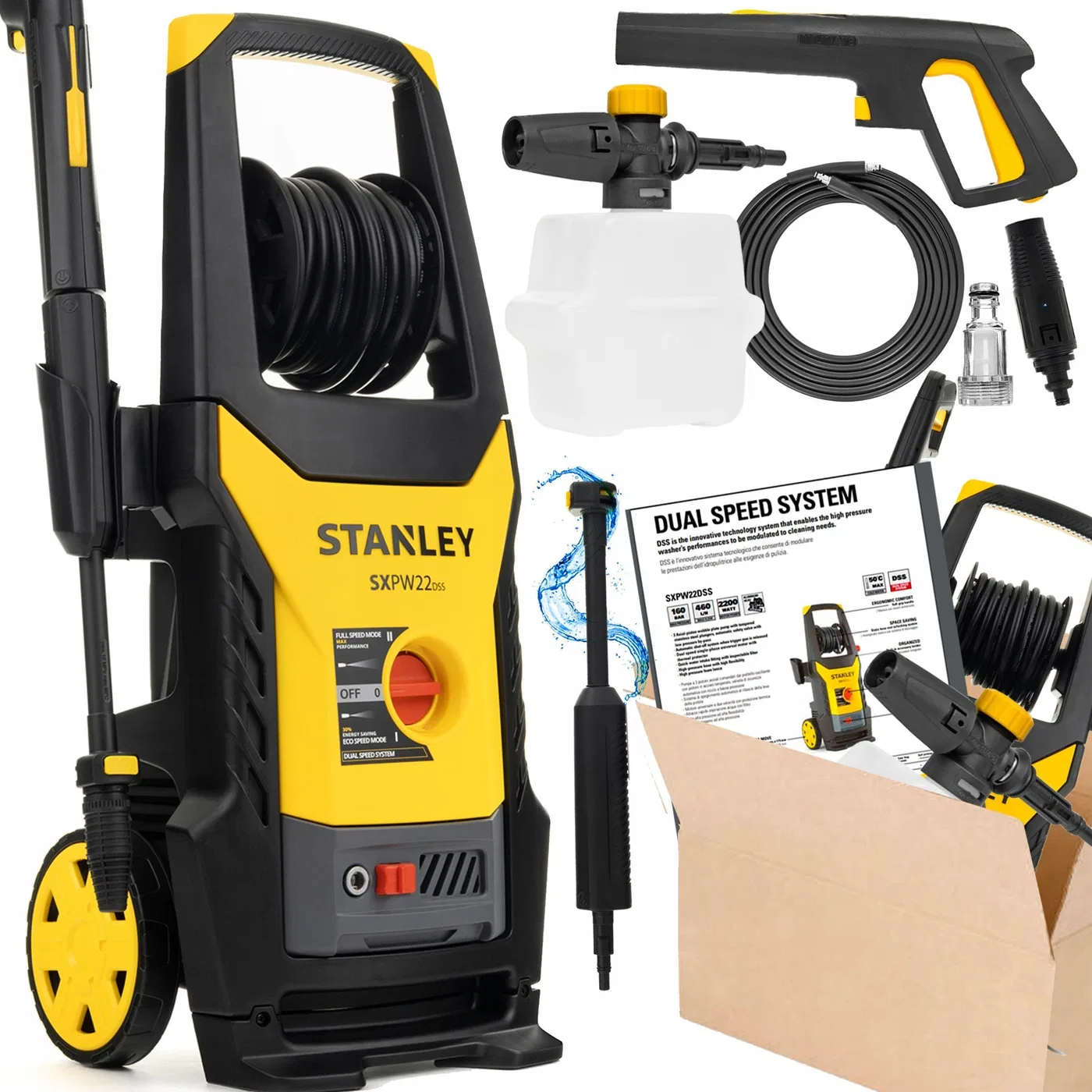 Myjka ciśnieniowa Stanley SXPW22DSS-E