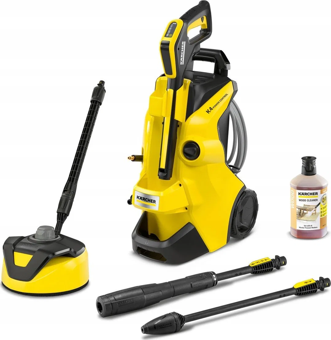 Myjka ciśnieniowa Karcher Aukšto slėgio plovykla Karcher K 4 Power Control Home Flex Wood