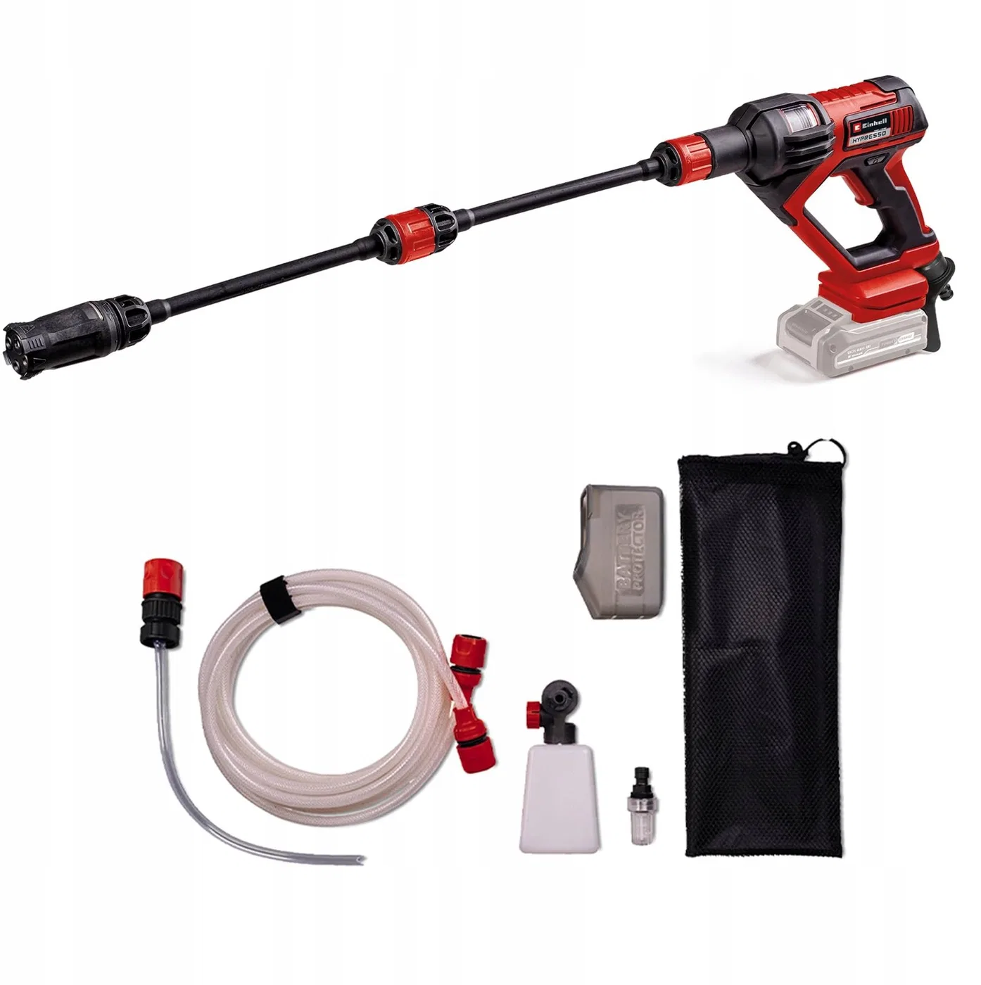Einhell HYPRESSO 18V pistolet do czyszczenia ciśnieniowego bez akumulatora
