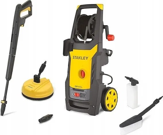 Myjka ciśnieniowa Stanley STANLEY SXPW24BX-E aukšto slėgio plovimo mašina su terasos valikliu (2400 W, 170 barų, 500 l/h) | Stan