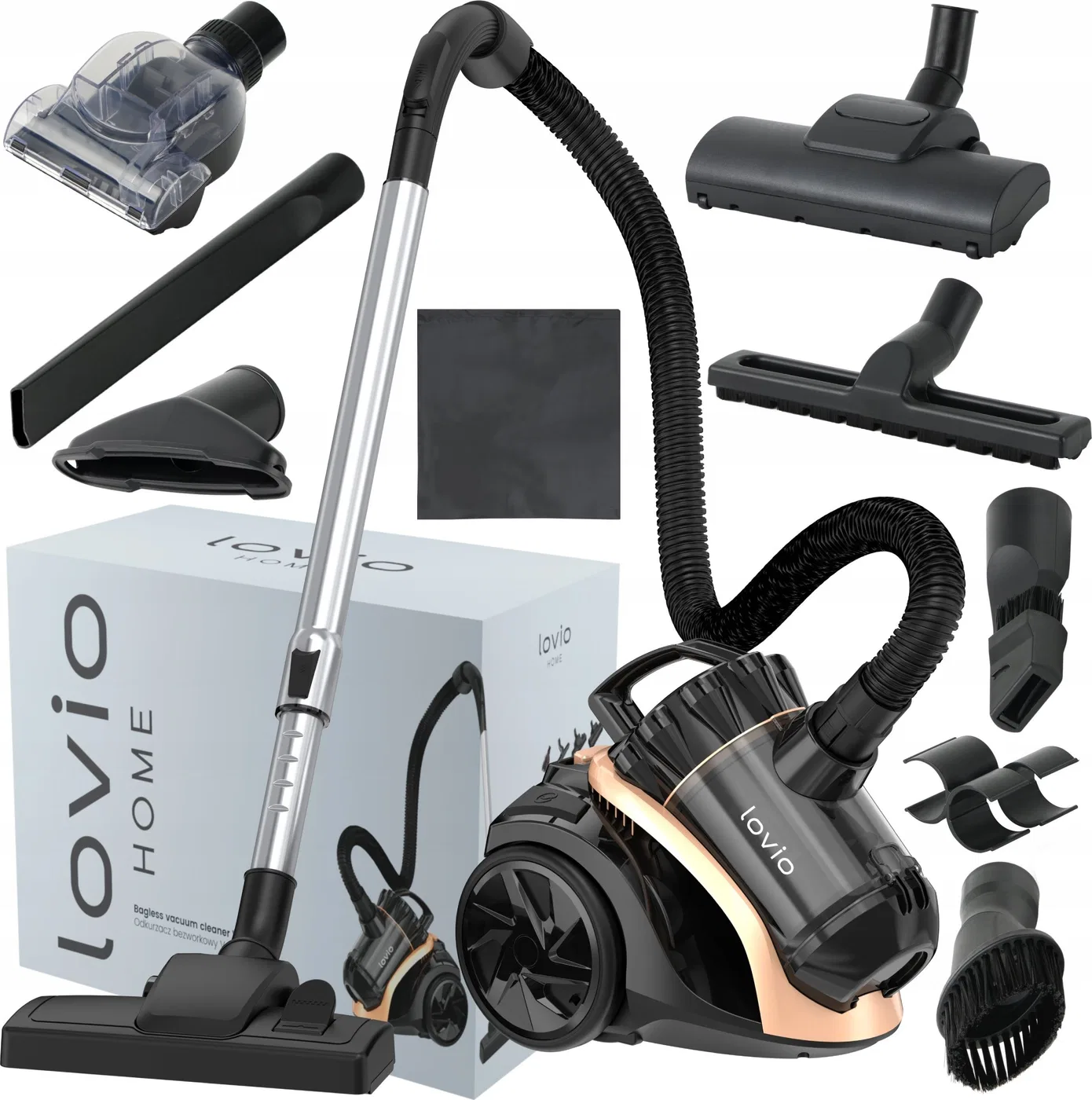 Odkurzacz bezworkowy LOVIO VacuuFlex LVCVC001