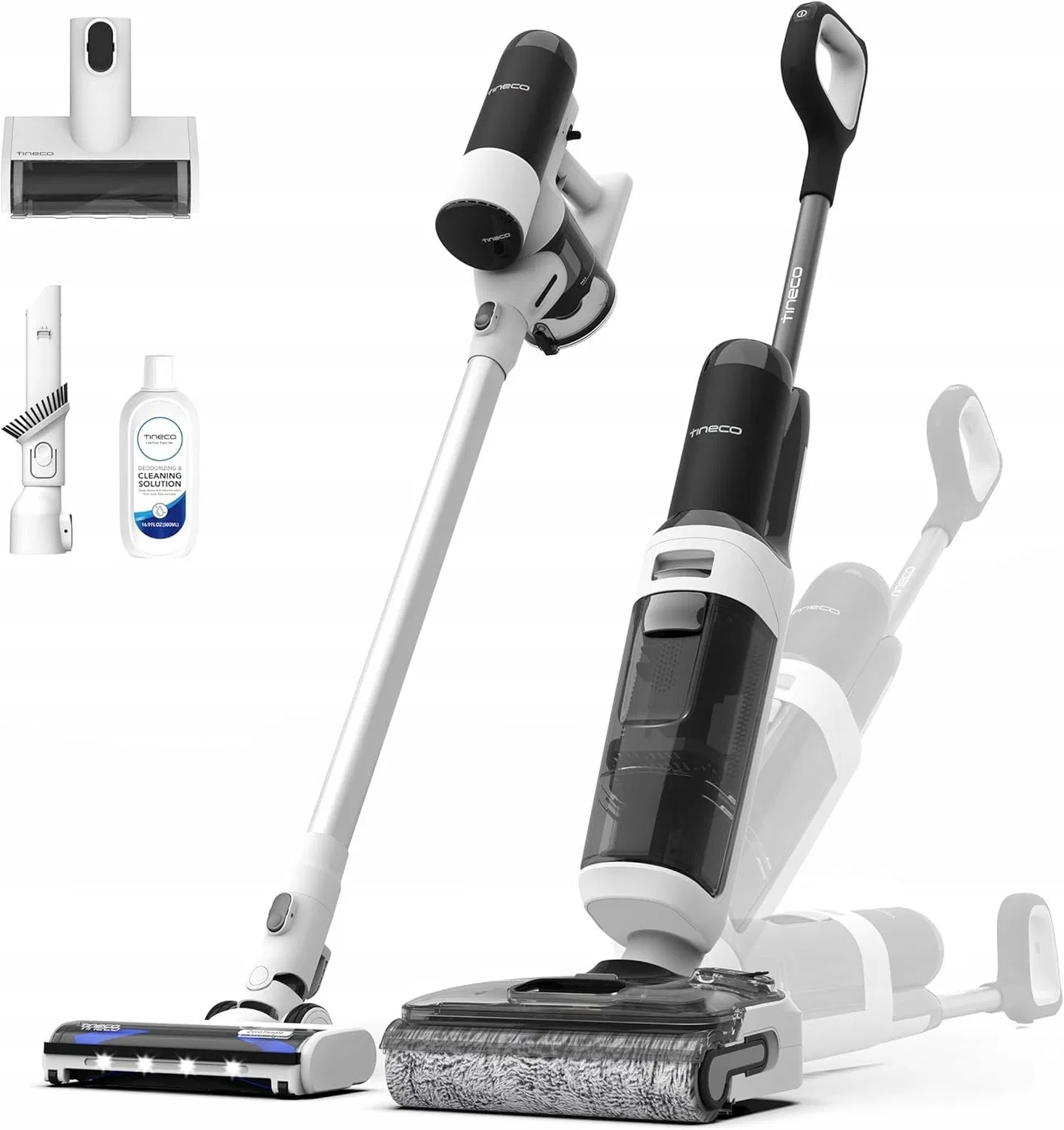Tineco Floor ONESwitch S6 Stretch odkurzacz na sucho/mokro 40min pracy 220W