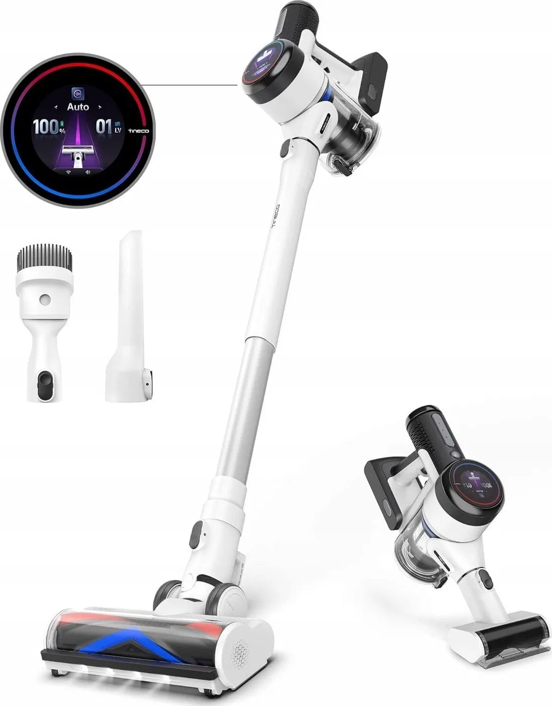 Odkurzacz pionowy Tineco Tineco Pure ONE S15 PRO Smart odkurzacz akumulatorowy z końcówkami zestawie