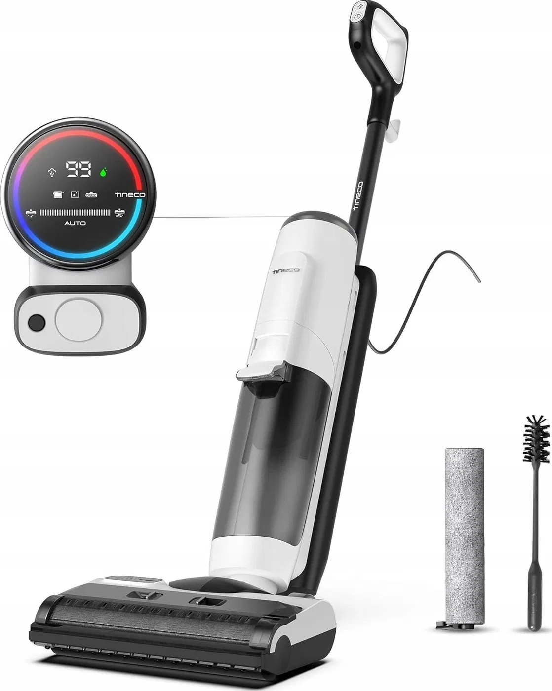 Odkurzacz pionowy Tineco Tineco Floor ONE S5 STEAM Smart odkurzacz pionowy na mokro sucho Moc 1500 W