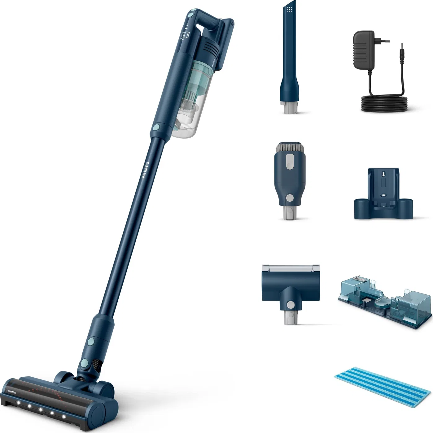 Philips Vacuum Cleaner | XC5141/01 | Cordless operating | Handstick | 25.2 V | Operating time (max) 60 min | Sage | Warranty 24