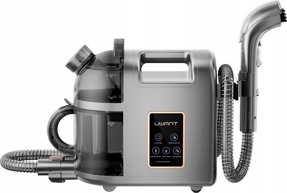 Odkurzacz piorący Uwant UWANT B200 Szary | Odkurzacz piorący | do czyszczenia dywanów, kanap, tapicerki, 1900W, 12000 Pa, zbiorn
