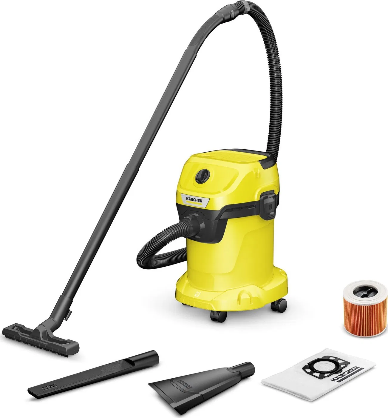Odkurzacz przemysłowy Karcher WD 3 V-17/4/35 + Nozzles (1.628-124.0)