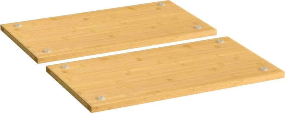vidaXL Płyty ochronne na kuchenkę, 2 szt., 50x28x1,5 cm, bambus