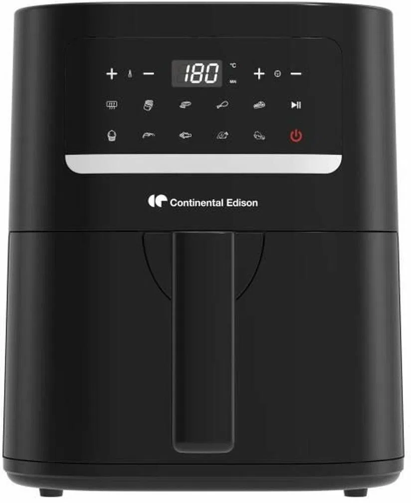 Frytkownica na gorące powietrze Continental Edison Czarny 1400 W 4,5 L