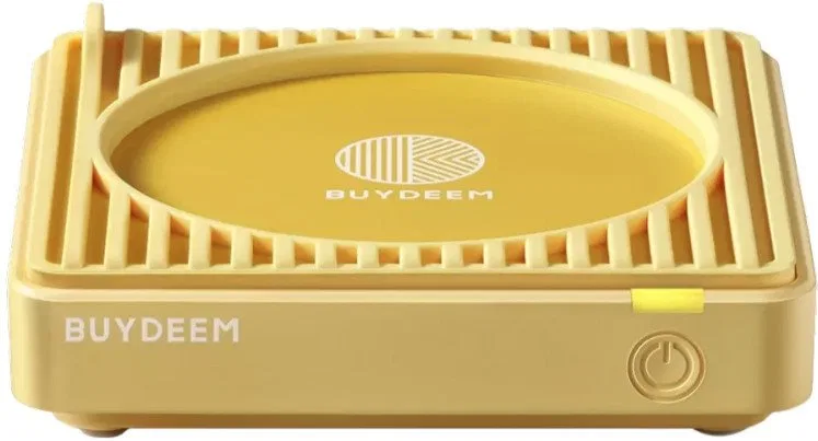 BUYDEEM Podstawka grzewcza, model OA2001, kolor Mellow Yellow