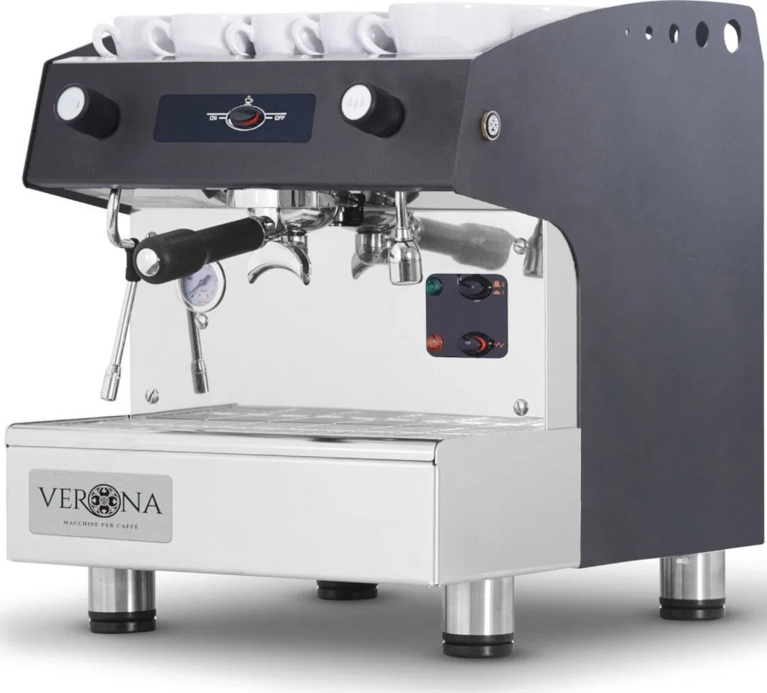 Hendi Ekspres do kawy kolbowy automatyczny 1-grupowy ROMEO PRO 1950 W