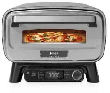 Ninja MO201EU urządzenie do wypieku pizzy 1 pizza(e) 1760 W Stal nierdzewna, Stal