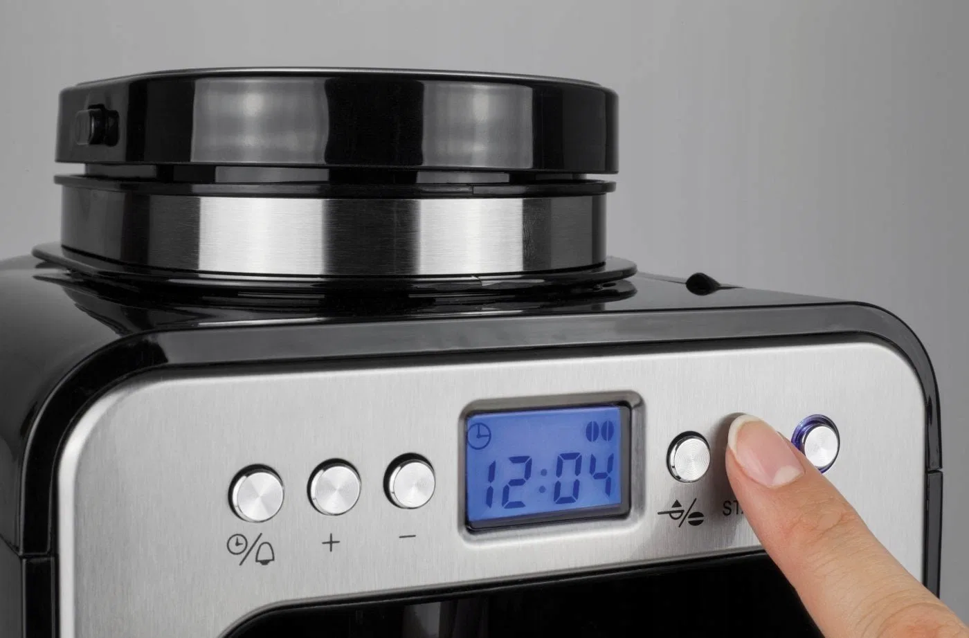 Caso Caso | Design Compact with Grinder | Slėgis Not applicable bar | Manual | 600 W | Juodas/Nerūdijantis plienas