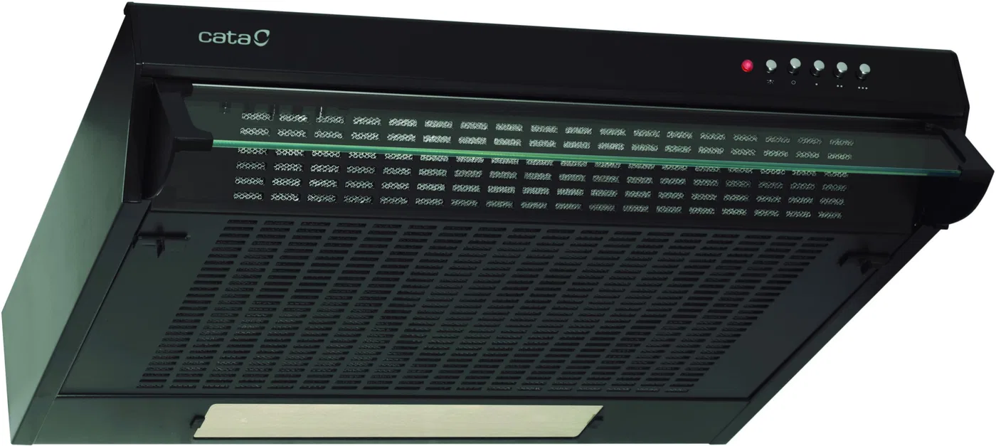 CATA CAMPANA Hood FK SLIM 6000 X, B, Plotis 60 cm, Max 350 m³/h, LED, Juodas | CATA
