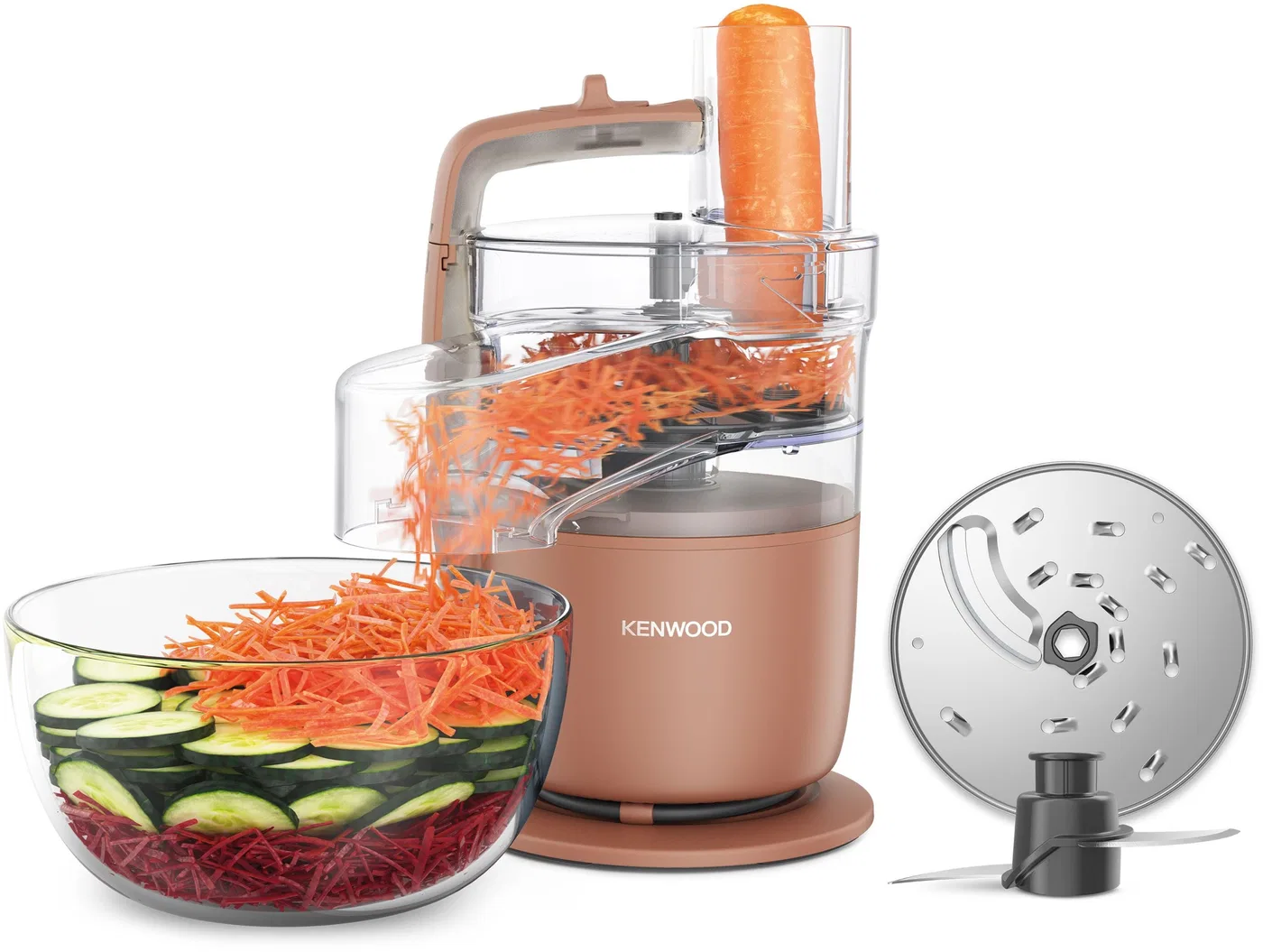 Kenwood FDP22.130RD robot kuchenny 650 W 1,3 l Czerwony