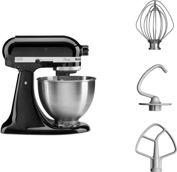 Robot planetarny KitchenAid Robot planetarny KitchenAid 5K45SSEOB 4,3L Czarny Kuchenny Mikser Melakser