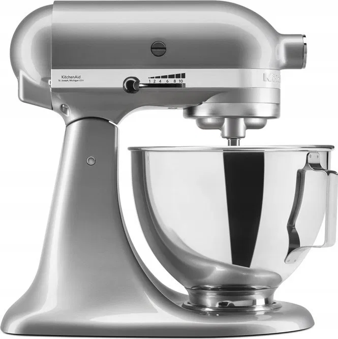 Robot planetarny KitchenAid Metallic Chrom (5KSM95PSEMC)