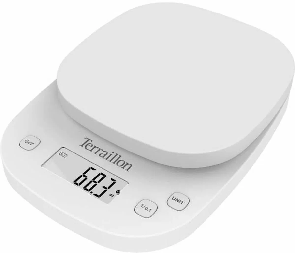 kuchennej wagi Terraillon 14526 Biały 2 Kg