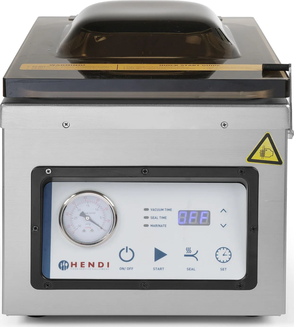 Hendi Pakowarka próżniowa komorowa z pompą olejową 260mm 1000W PROFI LINE 260 Hendi 201428 Pakowarka próżniowa komorowa z pompą