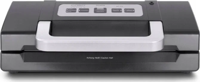 Caso Caso | Bar Vacuum sealer | HC 170 | Power 110 W | Temperature control | Juodas/Nerūdijantis plienas
