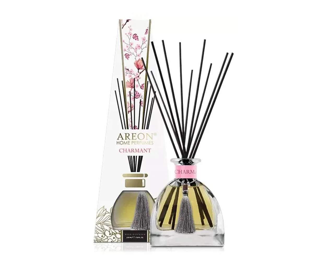 Home fragrance with sticks EXCLUSIVE Charmant, 230 ml