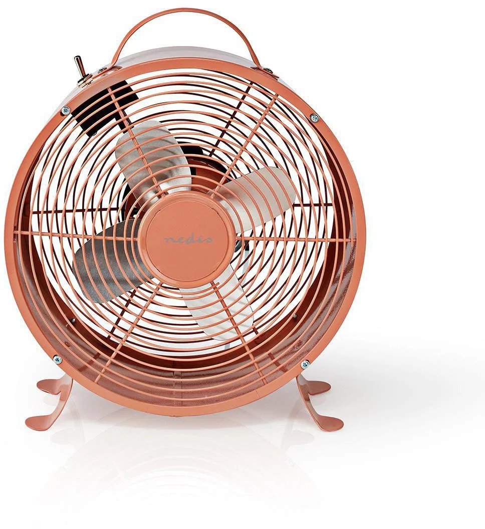 Wentylator biurkowy Nedis 20W różowy